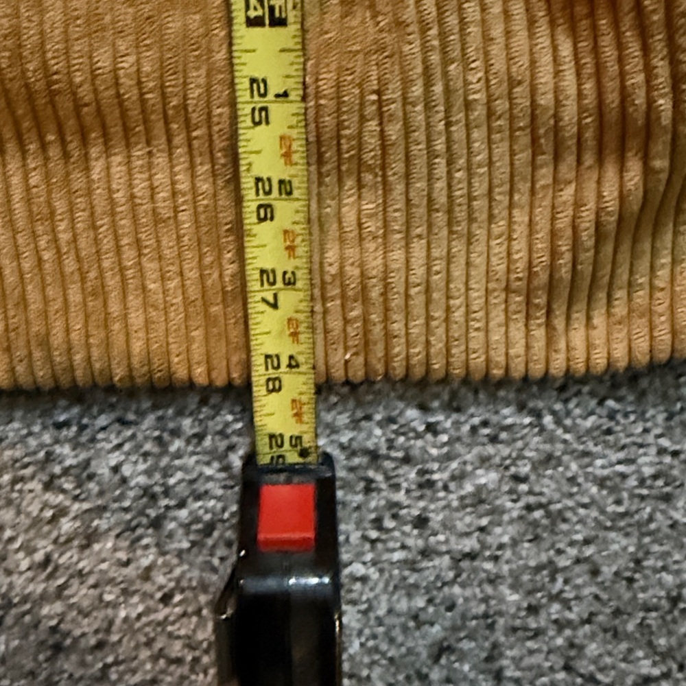 Hem & Thread Corduroy Double-Breasted Brown Blazer - Picture 10 of 10